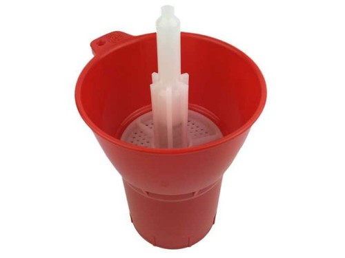 Flaschenspüler rot 300ml - rot,