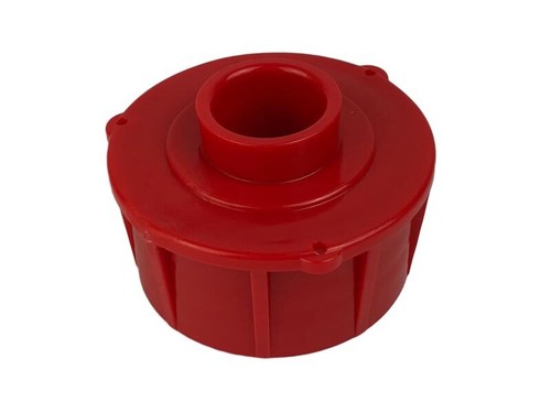 Rote kappe mit - loch, für