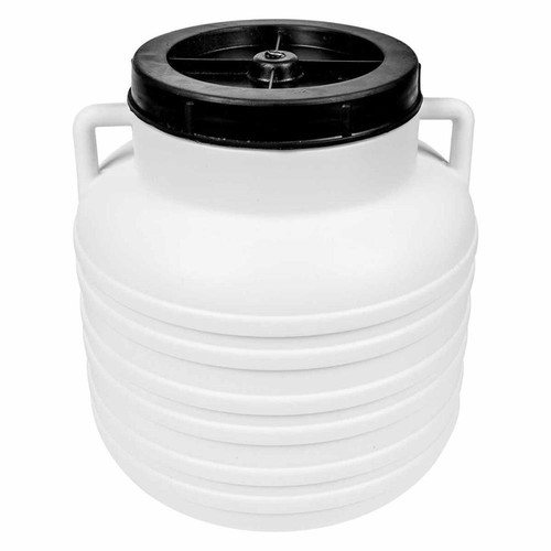 10l lagerfass krautfass weiß - 10l,