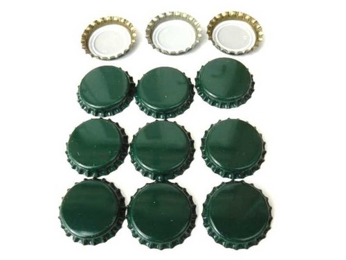 Kronkorken grün 26mm neu - grün,